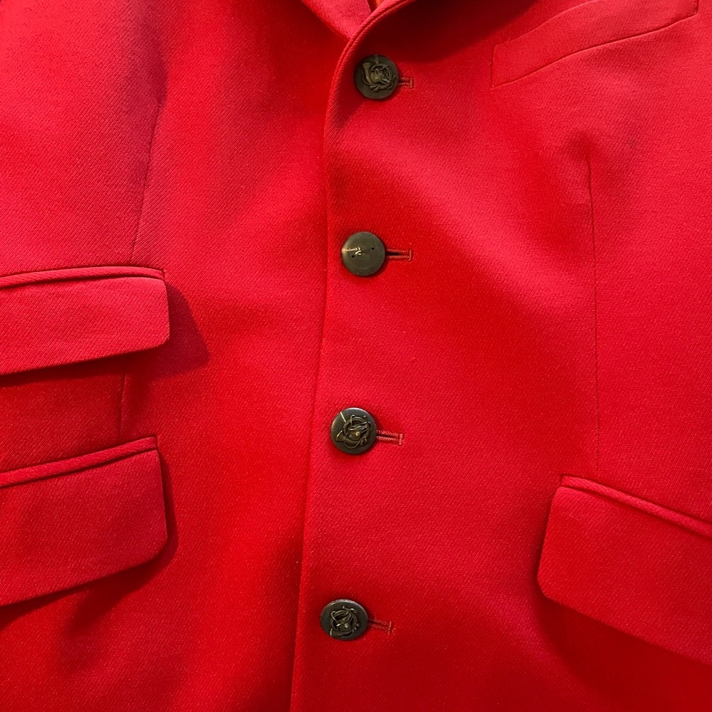 Ralph Lauren Scarlet Blazer Size 8 - Picture 3 of 3